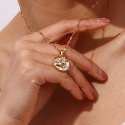 [Echo Fine]Cybil Gold Necklace