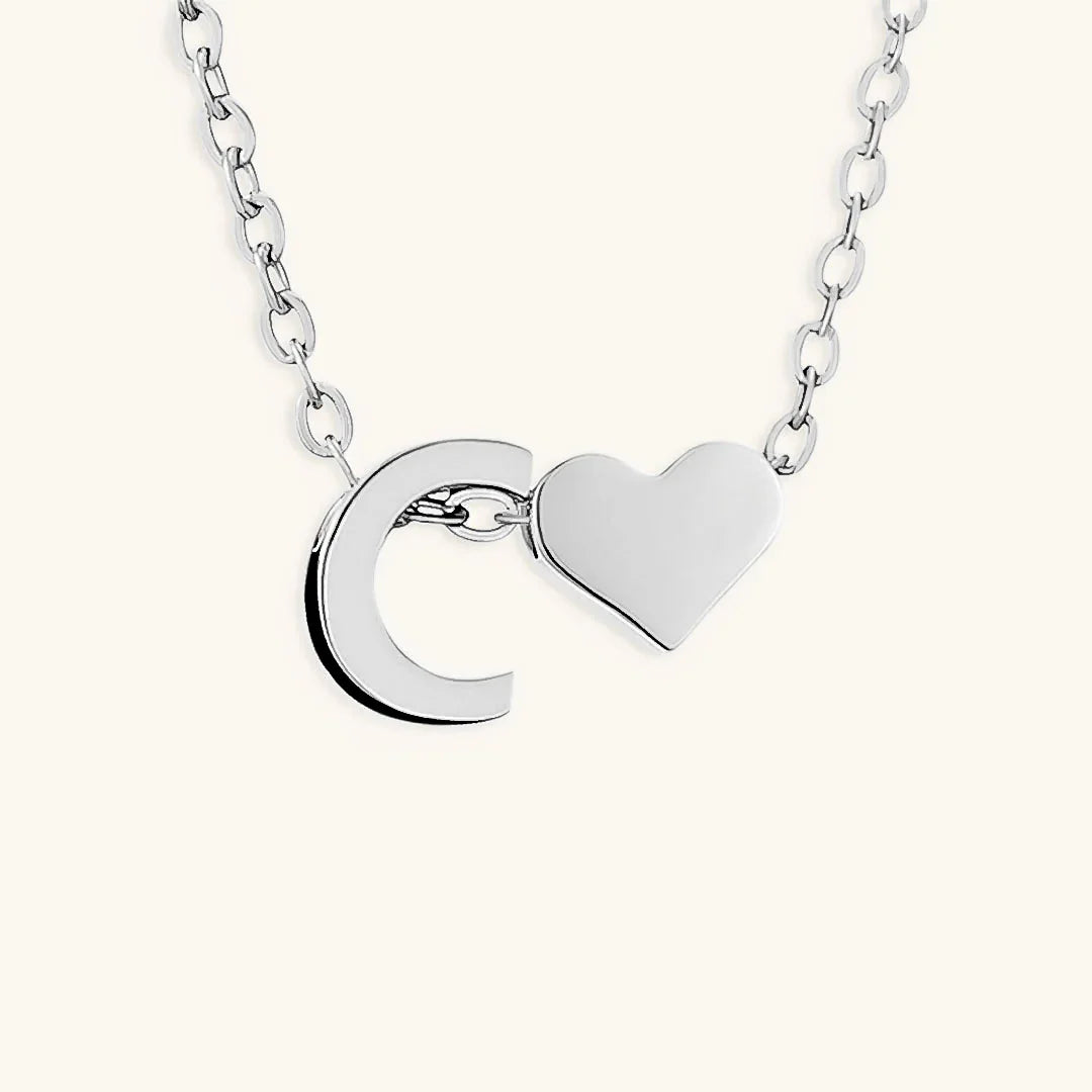 [Echo Fine]Ria Initial Letter Gold Necklace
