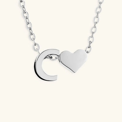 [Echo Fine]Ria Initial Letter Gold Necklace