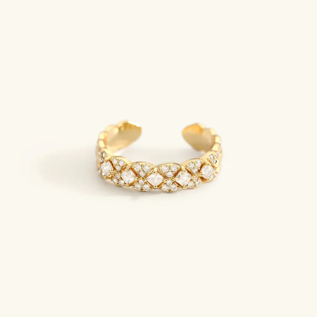 [Echo Fine]Camille Gold Patterned Ring