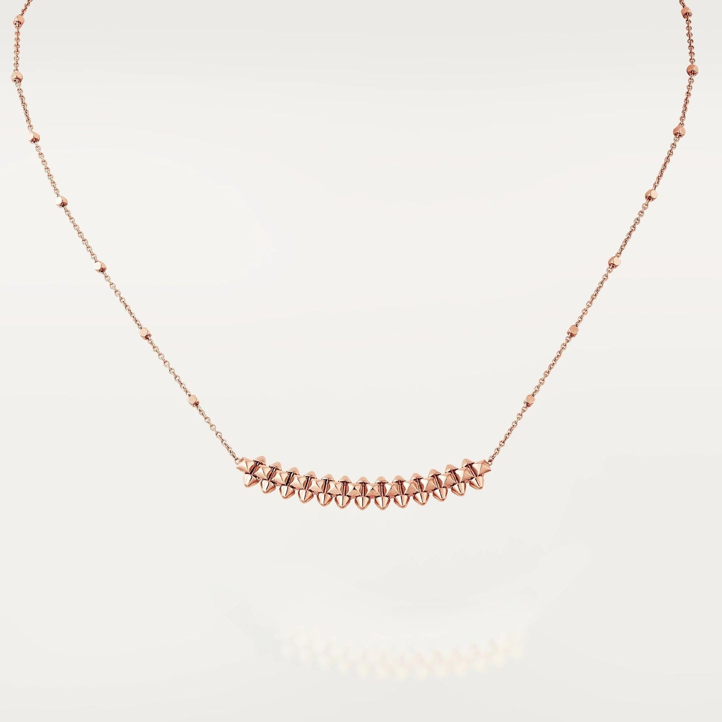 [ECHO ]CLASH PINK GOLD NECKLACE