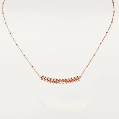 [ECHO ]CLASH PINK GOLD NECKLACE