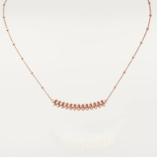 [ECHO ]CLASH PINK GOLD NECKLACE