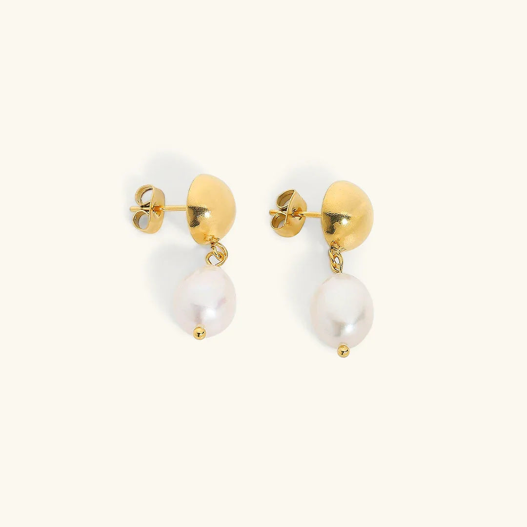 [Echo Fine]Cornelia Freshwater Pearl Earrings