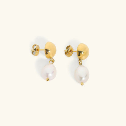 [Echo Fine]Cornelia Freshwater Pearl Earrings