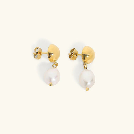 [Echo Fine]Cornelia Freshwater Pearl Earrings