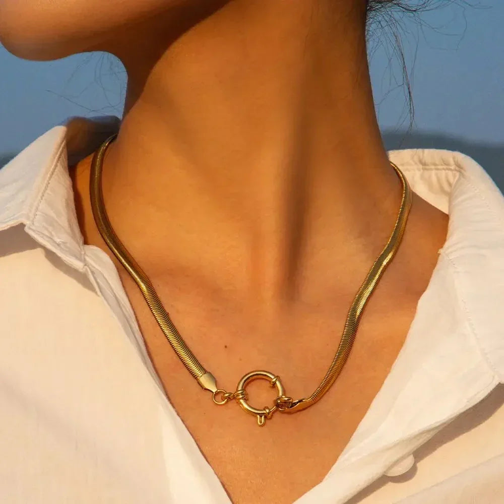 [Echo Fine]Gabriella Gold Necklace