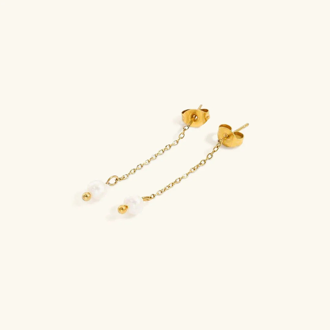 [Echo Fine]Dorothy Pearl Earrings