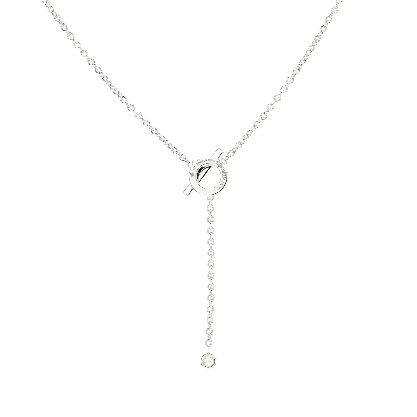 [ECHO ]FINESSE SILVER DIAMOND NECKLACE