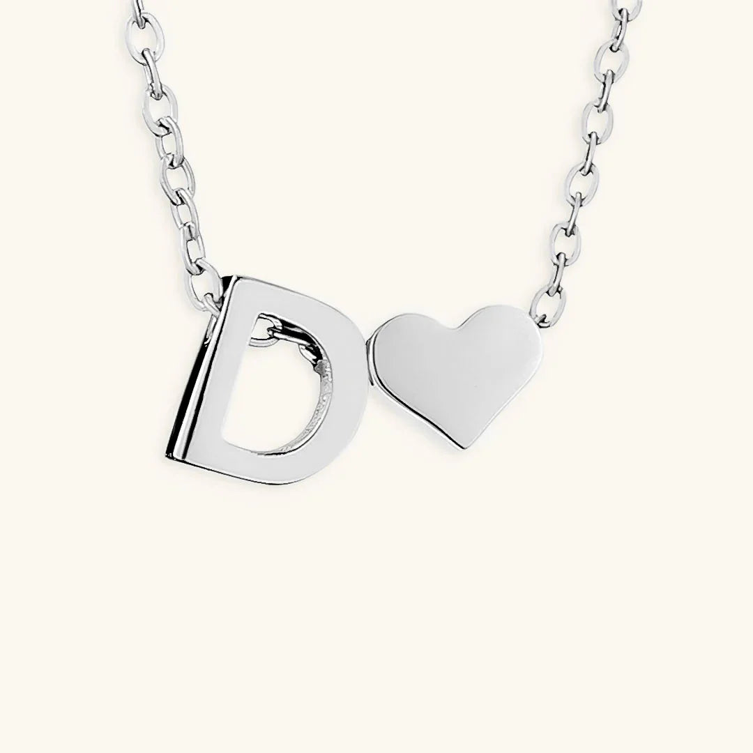 [Echo Fine]Ria Initial Letter Gold Necklace