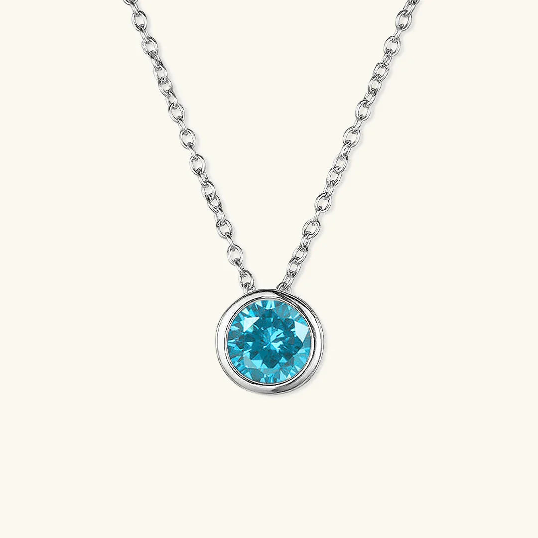 [Echo Fine]Amelia Birthstone Necklace