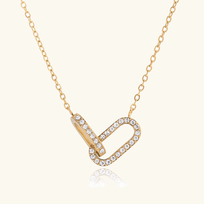 [Echo Fine]Zoelle Interlocking Diamond Pendant