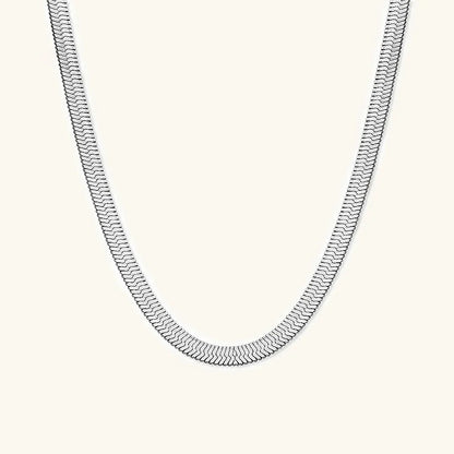[Echo Fine]Elysian Gold Herringbone Necklace