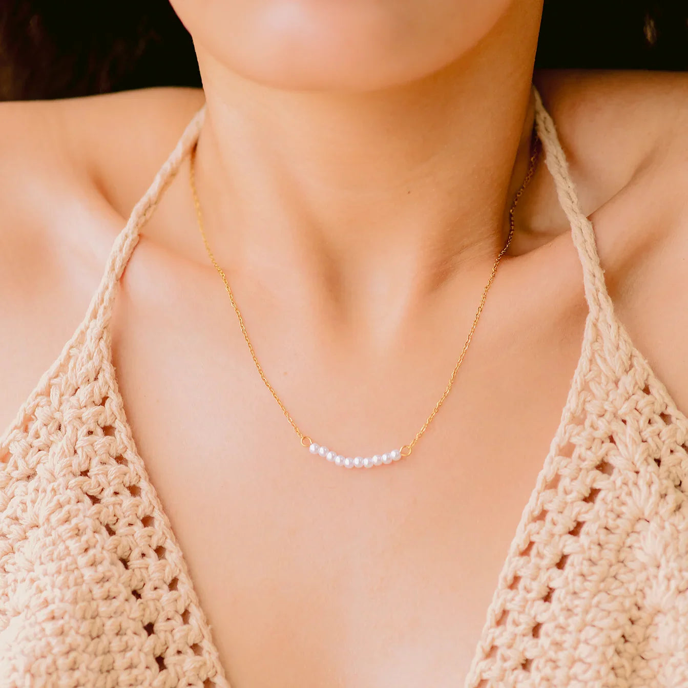 [Echo Fine]Emilia Freshwater Pearl Necklace