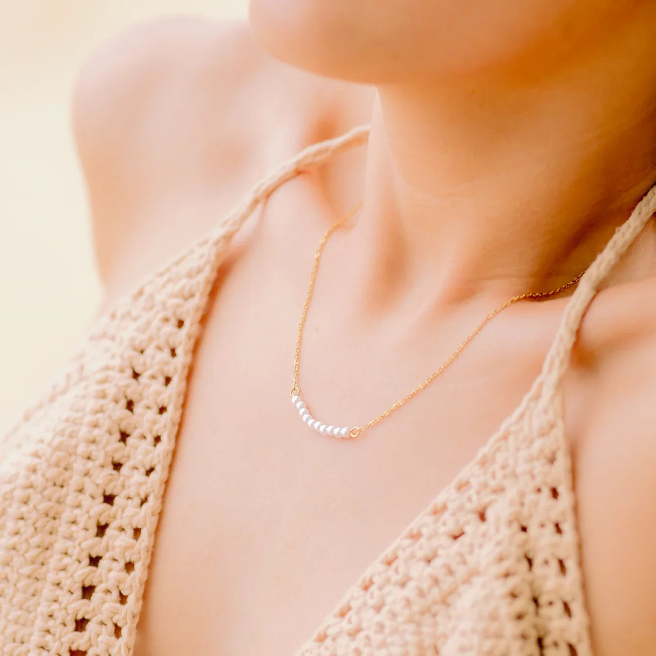 [Echo Fine]Emilia Freshwater Pearl Necklace