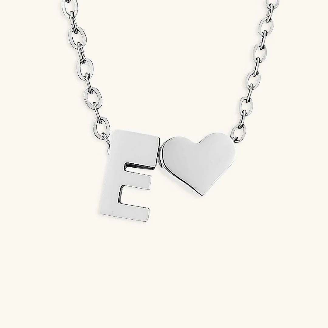 [Echo Fine]Ria Initial Letter Gold Necklace