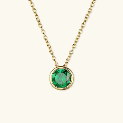[Echo Fine]Amelia Birthstone Necklace