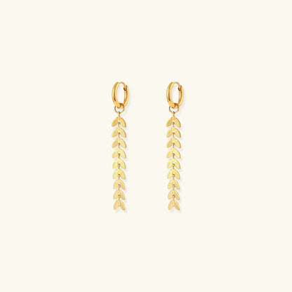[Echo Fine]Faith Fishtail Earrings