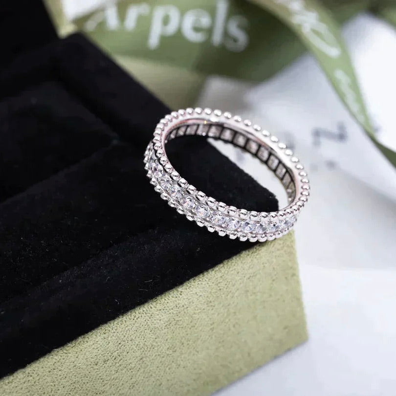 [ECHO ]PERLEE DIAMOND SILVER RING