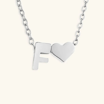 [Echo Fine]Ria Initial Letter Gold Necklace