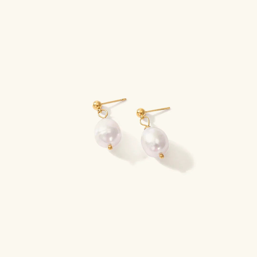 [Echo Fine]Gloria Freshwater Pearl Earrings