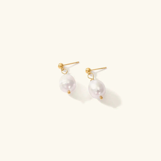 [Echo Fine]Gloria Freshwater Pearl Earrings