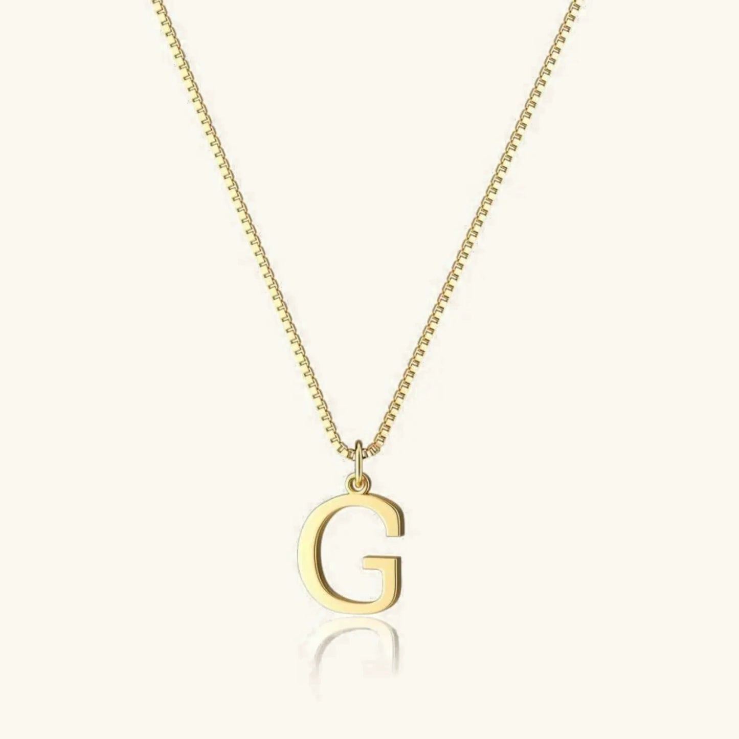 [Echo Fine]Therese Letter Initial Gold Necklace