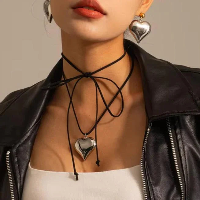 [Echo Fine]Lavine Heart Necklace