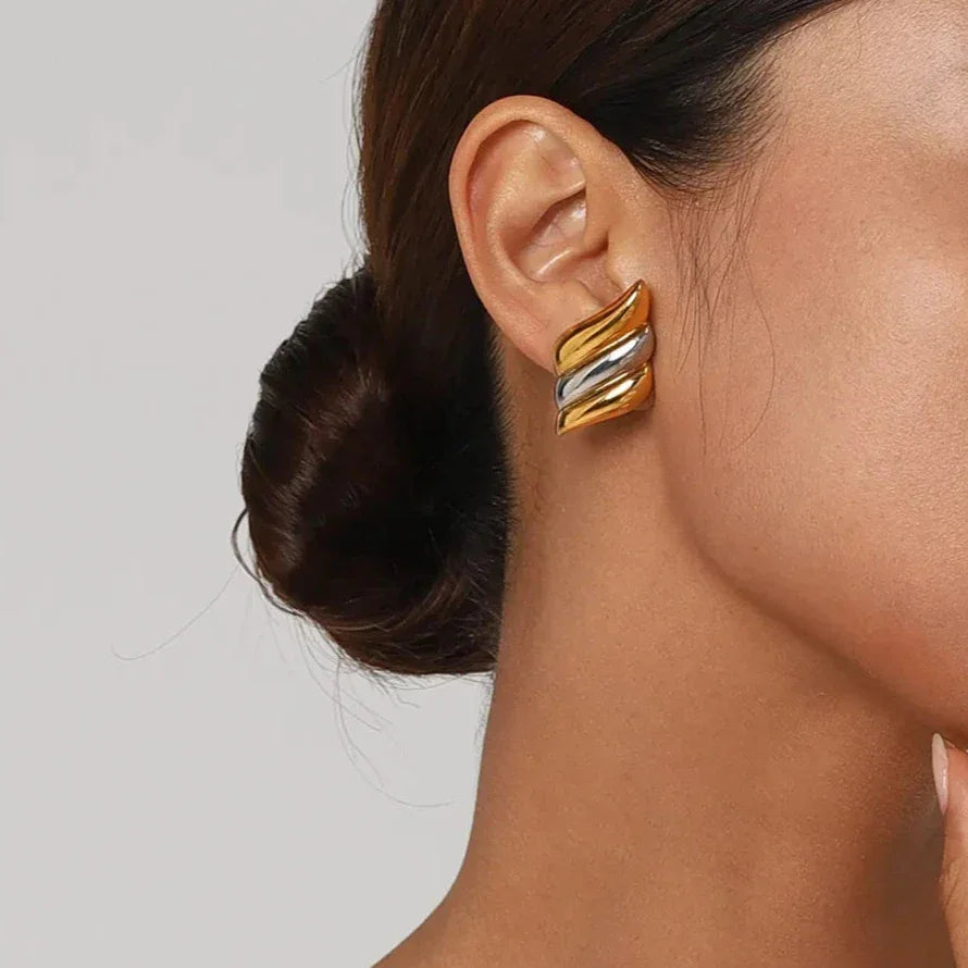 [Echo Fine]Vera Gold Earrings