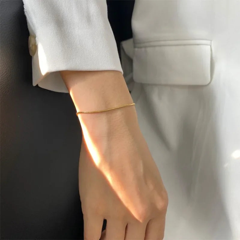 [Echo Fine]Cynthia Gold Bracelet