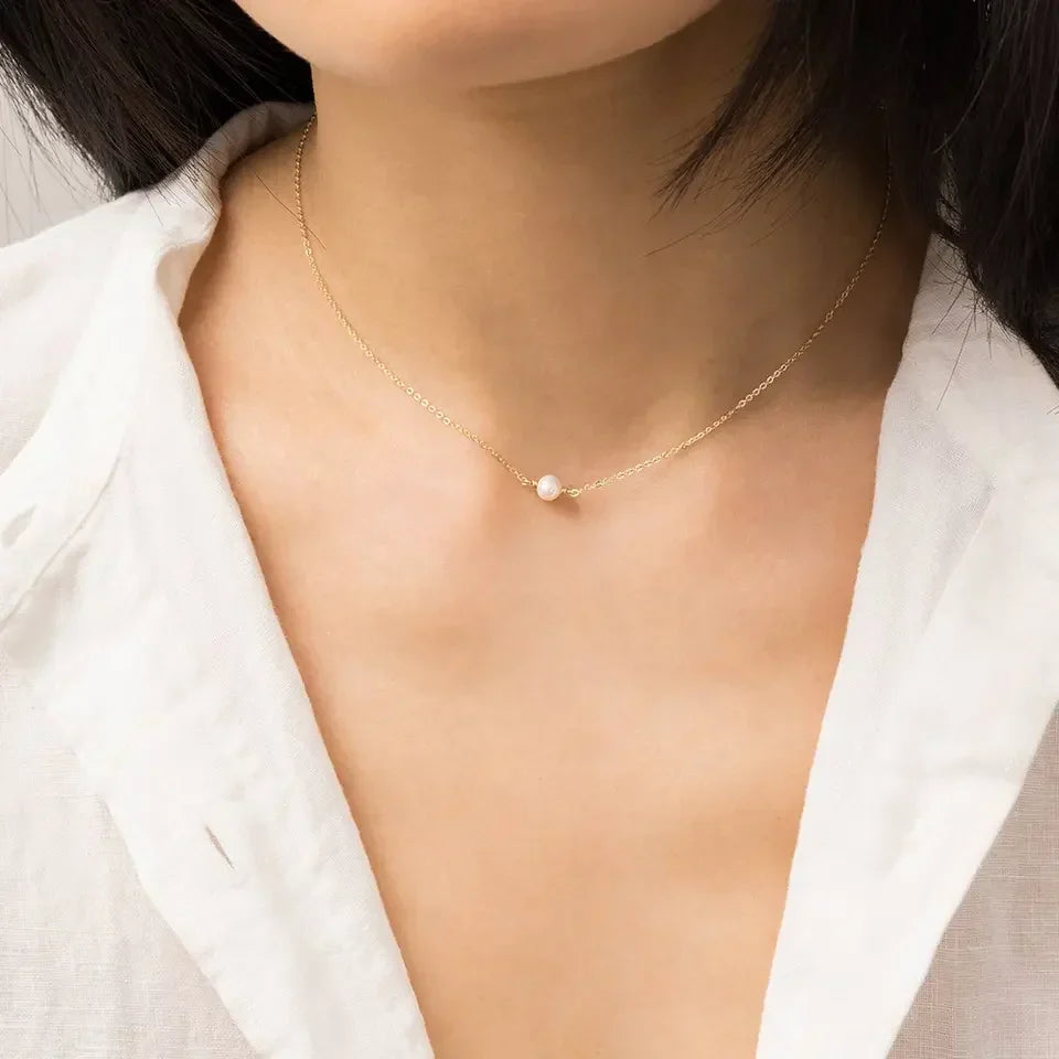 [Echo Fine]Marianne Freshwater Pearl Necklace