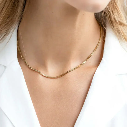 [Echo Fine]Geordyn Gold Chain Necklace