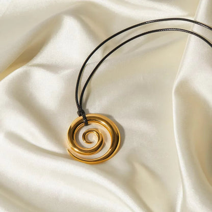 [Echo Fine]Romilly Spiral Pendant