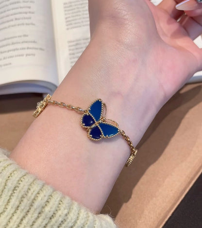 [ECHO]LUCKY SPRING BUTTERFLY 5 MOTIF BRACELET