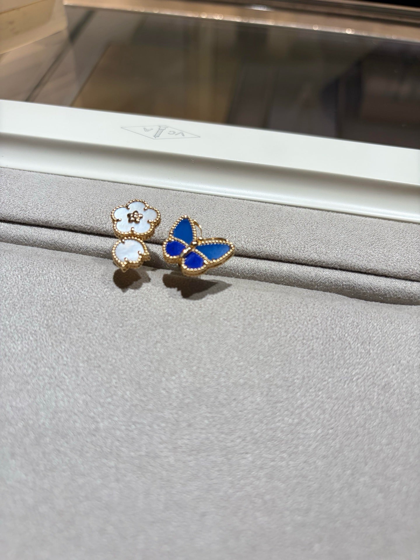 [ECHO]LUCKY SPRING BUTTERFLY OPEN-FACE RINGS