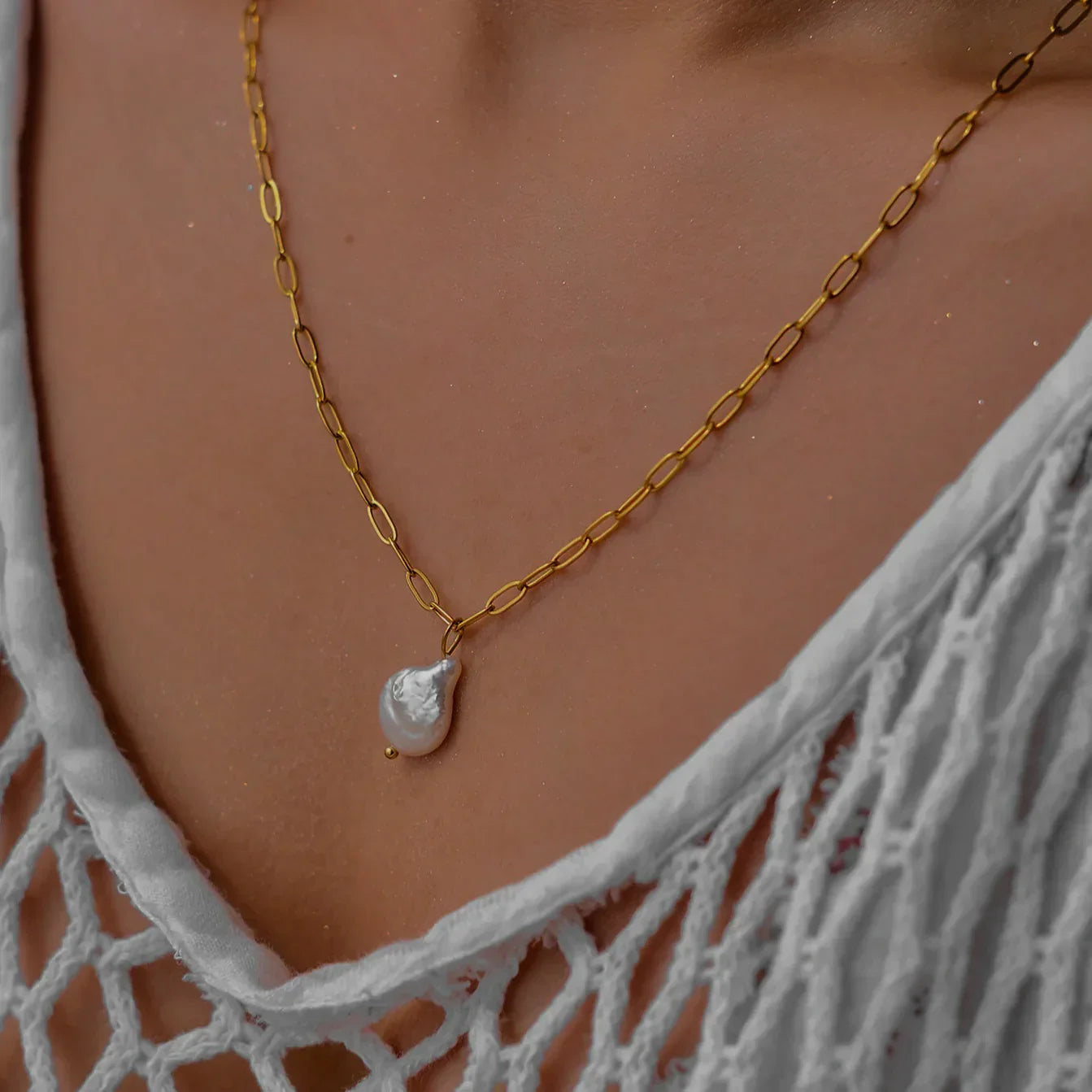 [Echo Fine]Angelica Freshwater Pearl Necklace