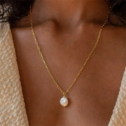 [Echo Fine]Angelica Freshwater Pearl Necklace