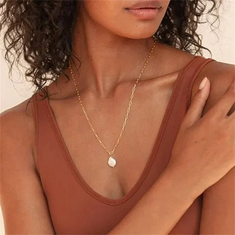 [Echo Fine]Angelica Freshwater Pearl Necklace