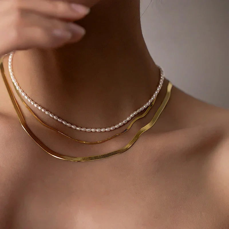 [Echo Fine]Avaria Freshwater Pearl Choker