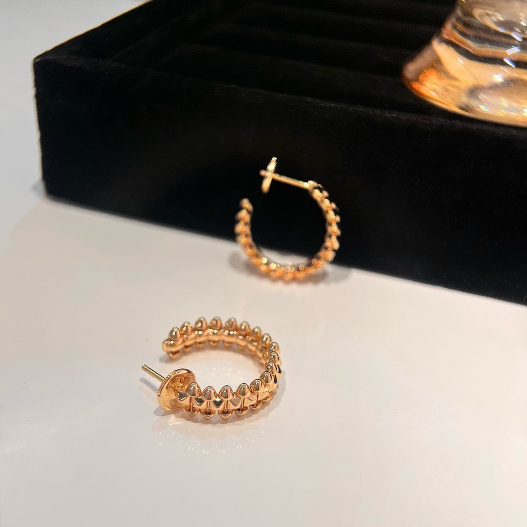 [ECHO ]CLASH SMALL HOOP EARRINGS