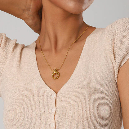 [Echo Fine]Anastasia Gold Necklace