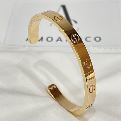 [ECHO ]LOVE BRACELET 6.1MM OPEN CUFF