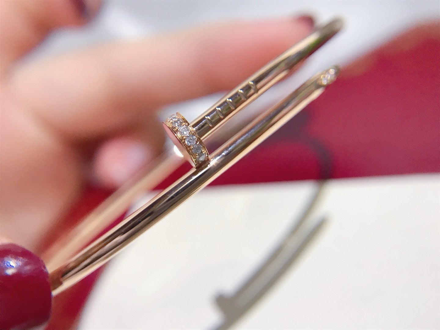 [ECHO ]JUSTE BRACELET 2.5MM DIAMONDS