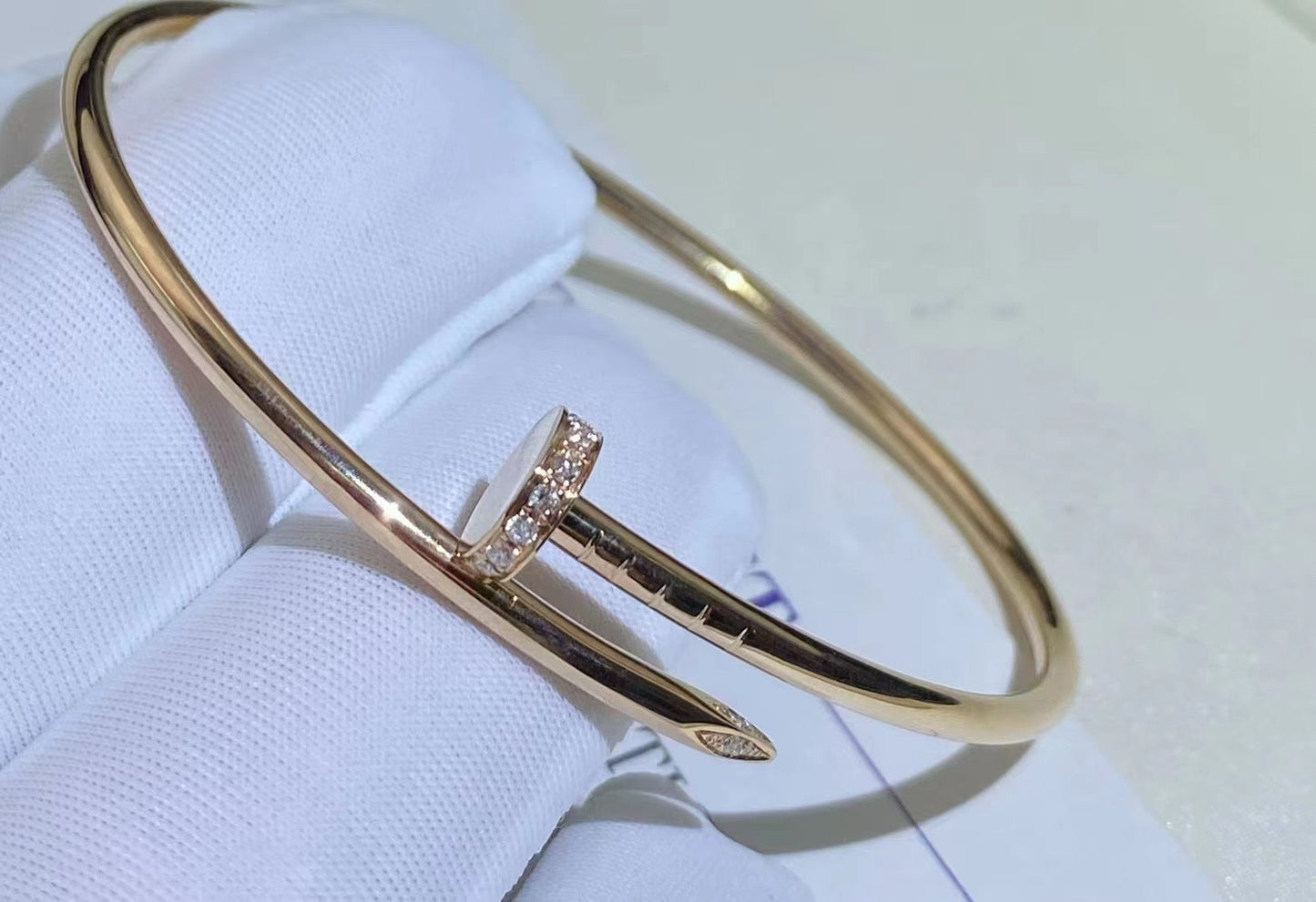 [ECHO ]JUSTE BRACELET 2.5MM DIAMONDS