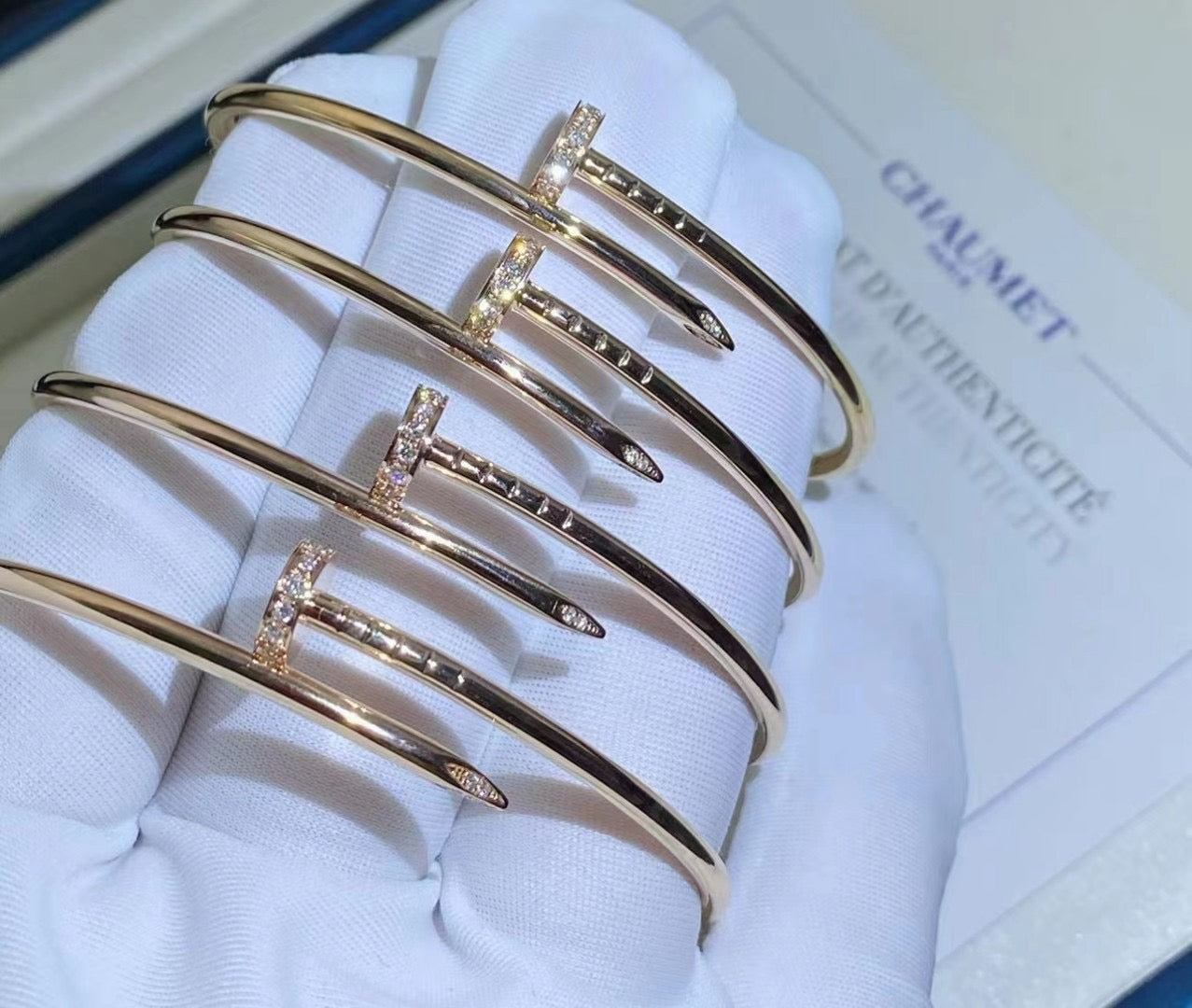 [ECHO ]JUSTE BRACELET 2.5MM DIAMONDS