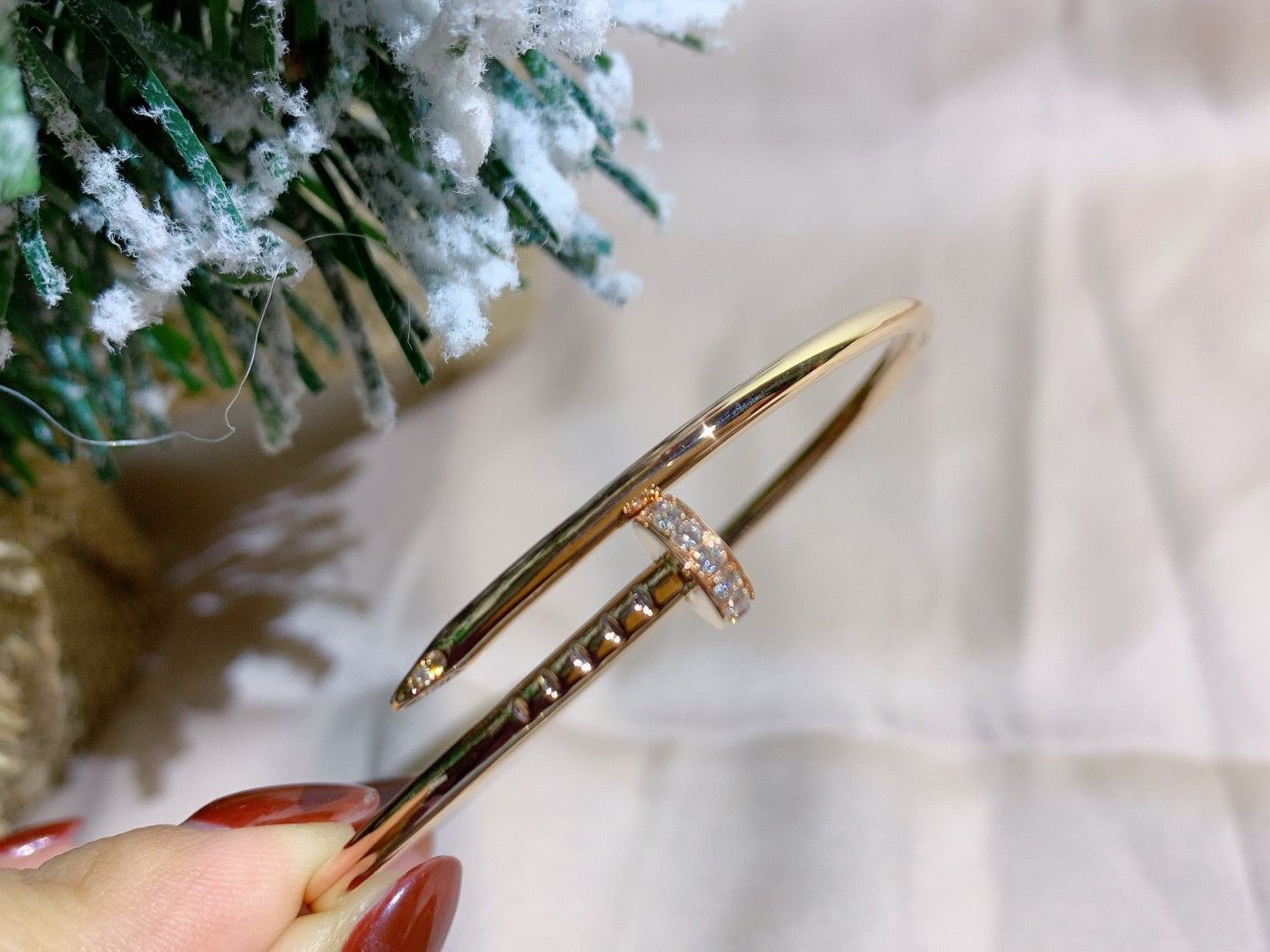 [ECHO ]JUSTE BRACELET 2.5MM DIAMONDS