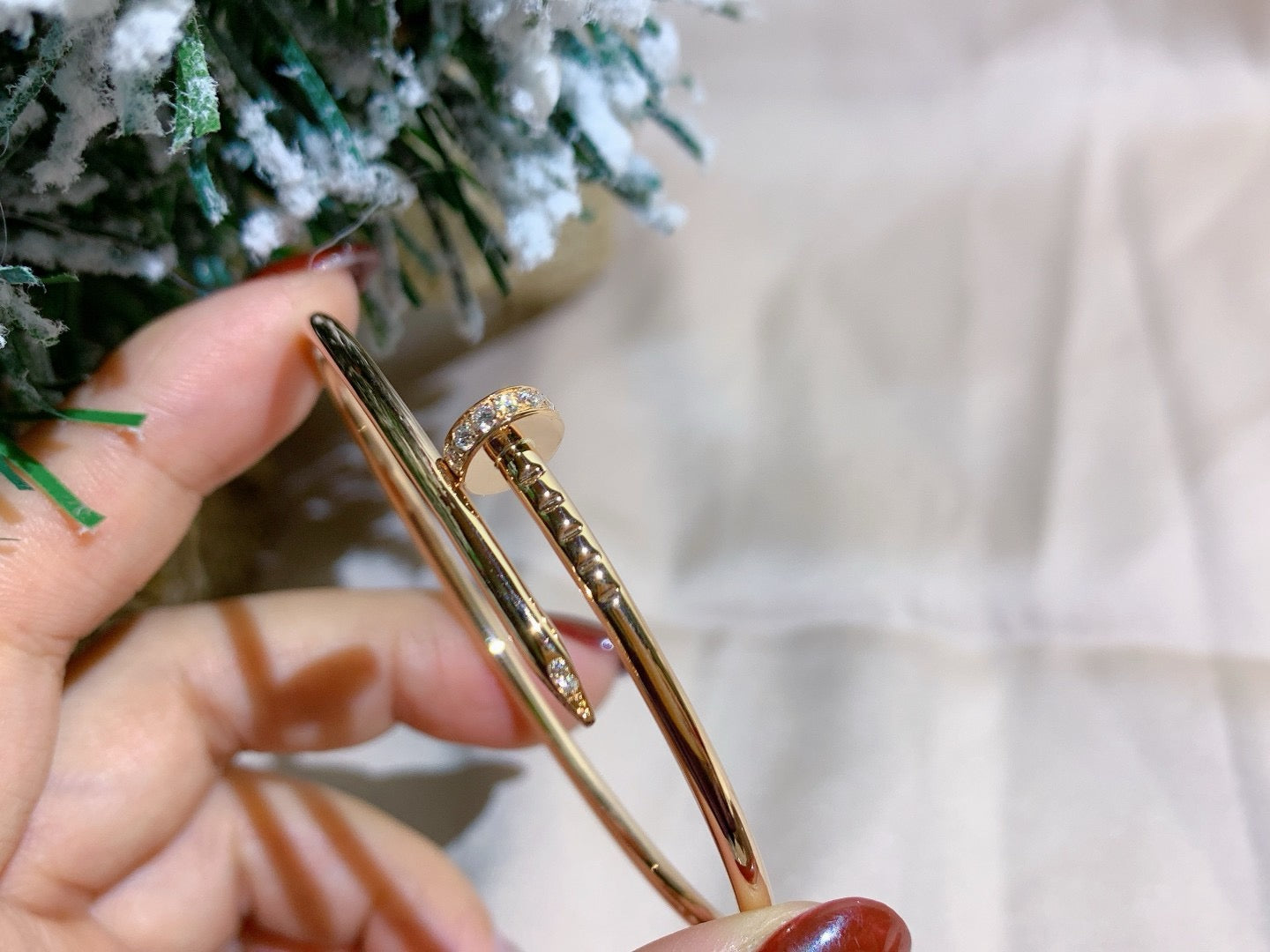 [ECHO ]JUSTE BRACELET 2.5MM DIAMONDS