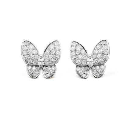 [ECHO ]BUTTERFLY ALL DIAMOND EARRINGS