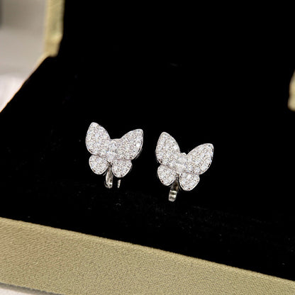 [ECHO ]BUTTERFLY ALL DIAMOND EARRINGS
