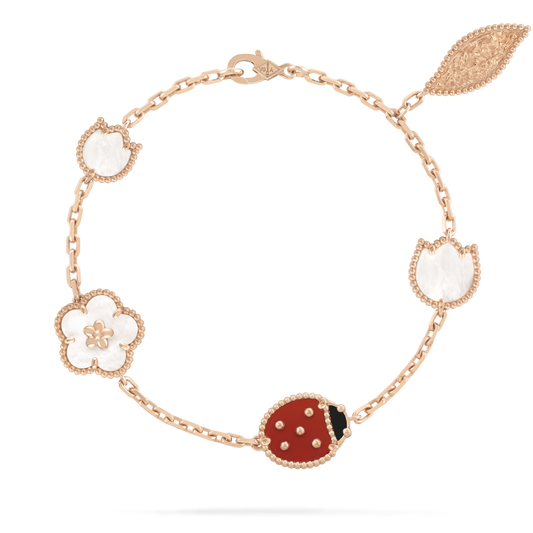 [ECHO ]LUCKY SPRING 5 MOTIF BRACELET